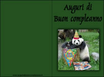 Biglietti auguri compleanno
