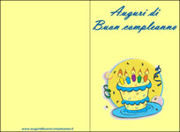 Biglietti di compleanno