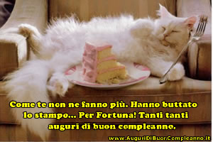 Simpatici auguri di buon compleanno